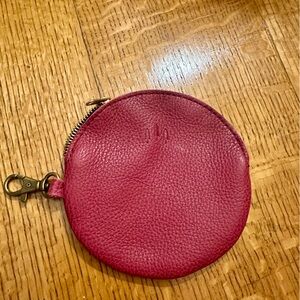 Portland Leather round coin purse